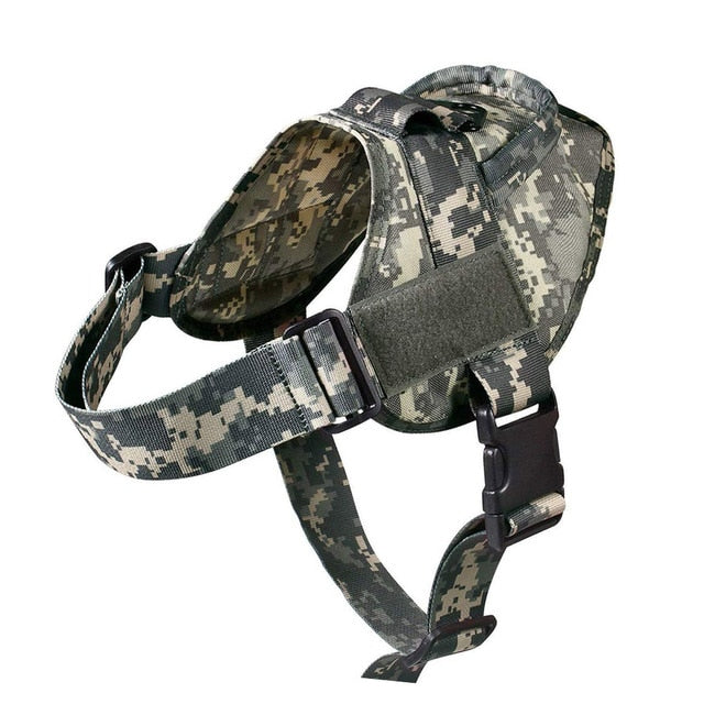 Military Tactical Dog Harness Patrol K9