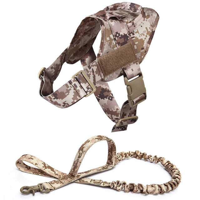 Military Tactical Dog Harness Patrol K9