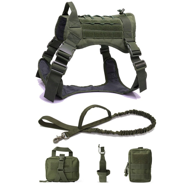 K9 Military Tactical Dog Harness Front Clip