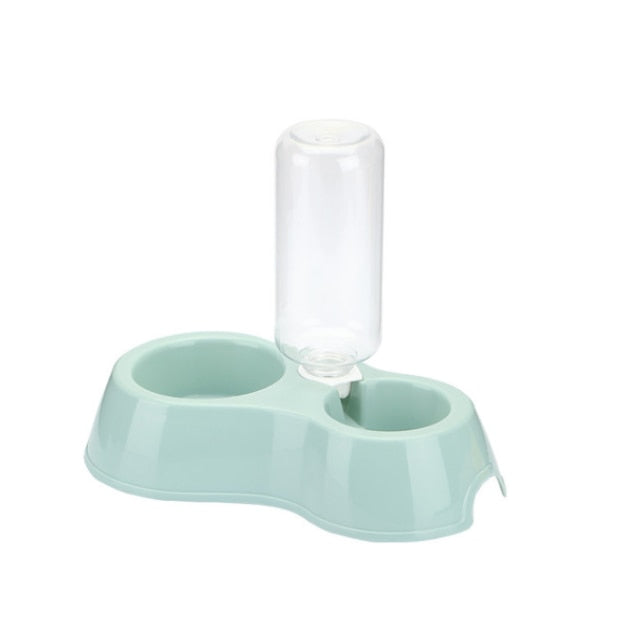 Automatic Feeder 3-in-1 Dog &amp; Cat Food Bowl With Water Founta