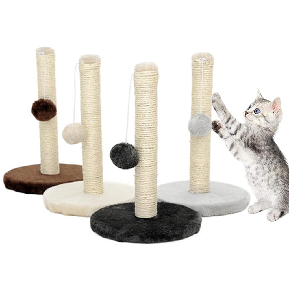 Kitten Scratching Post with Ball